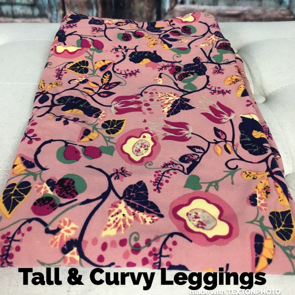 LuLaRoe Leggings in Tall & Curvy (12-18)